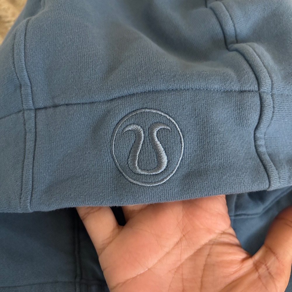 Lululemon Light Blue full length scuba - Picture 4 of 6